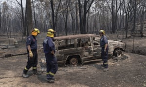Fire and rescue team inspects damage around Torrington in Glen Innes
