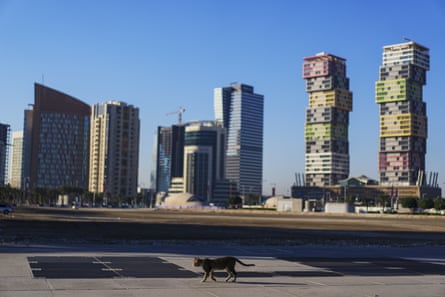 The miaown streets of Lusail.