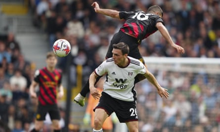 João Palhinha in action for Fulham.