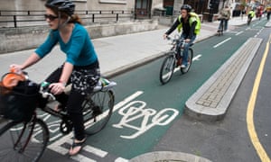 ‘In his first interview as transport secretary, Chris Grayling spoke of cyclists only to complain about those who jump red lights and to say bike lanes cause problems for “road users”, a group that apparently doesn’t include people on bikes.’