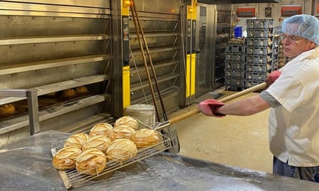Baking bread at Reeve the Baker