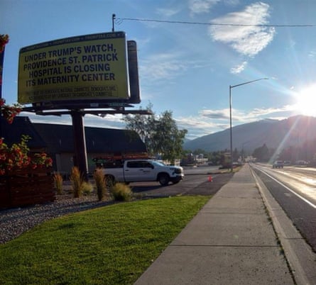 A billboard in Missoula, Montana.