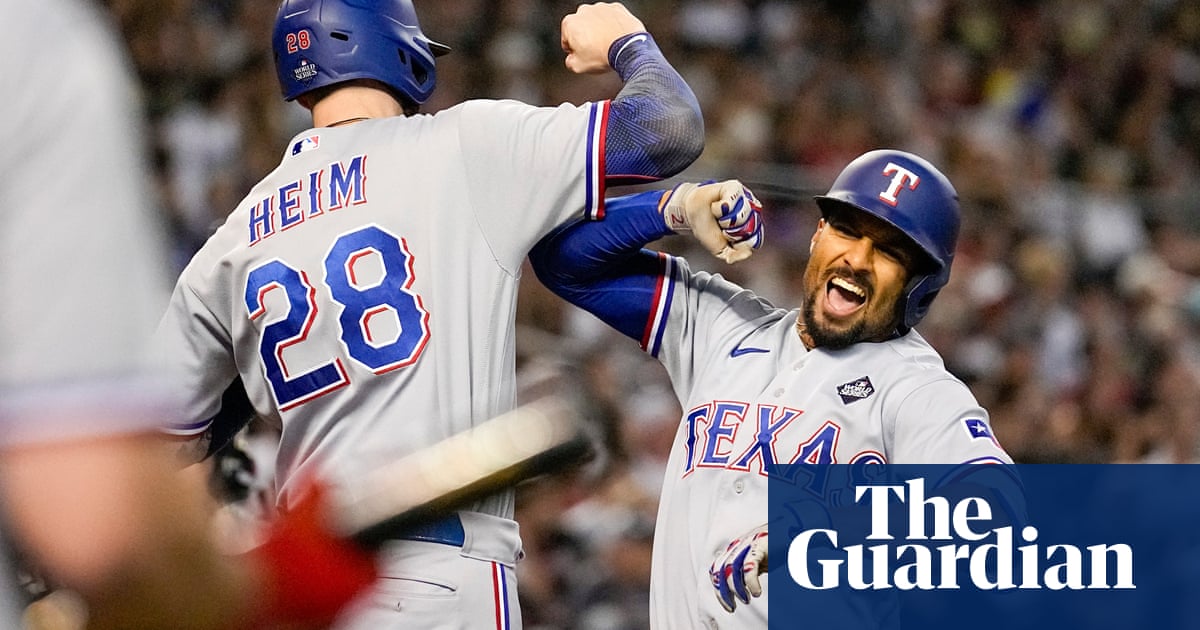 Rangers clobber Diamondbacks to move to brink of club’s first World Series title