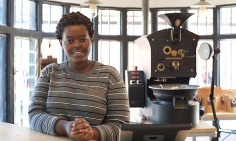 Smayah Uwajeneza, a barista at Question Coffee in Kigali, Rwanda, used to dislike coffee but is now hooked on the drink.