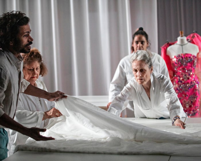 Lacrima review – gripping saga of a wedding dress unravels fashion industry exploitation