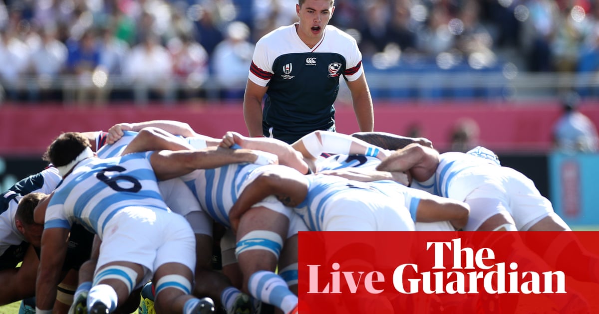 Argentina v USA: Rugby World Cup 2019 – live!