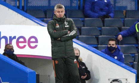 Ole Gunnar Solskjaer struggled to contain his anger after Manchester United’s stalemate with Chelsea.