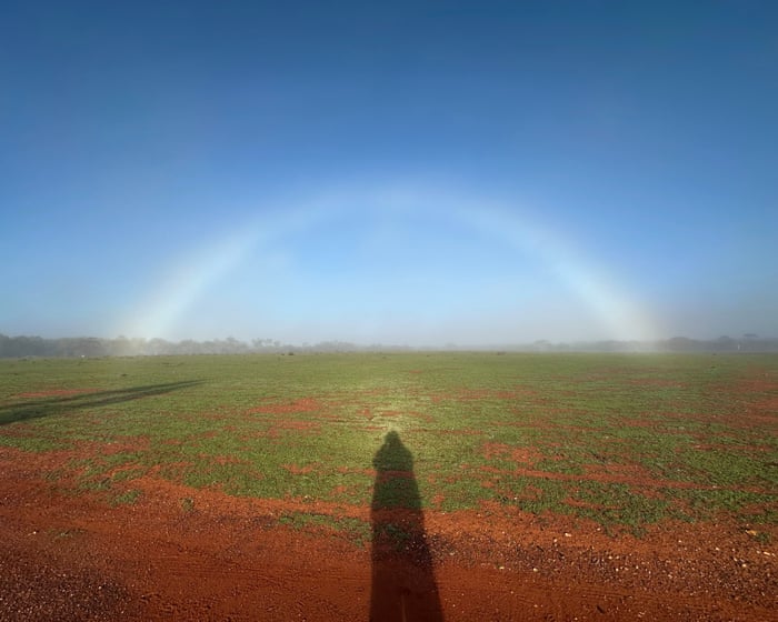 This optical illusion is rarer than a rainbow and tricky to see in Australia. So what actually is a fogbow?
