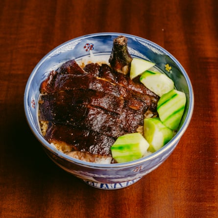 Cantonese roast duck, at Duck and Rice, Battersea.