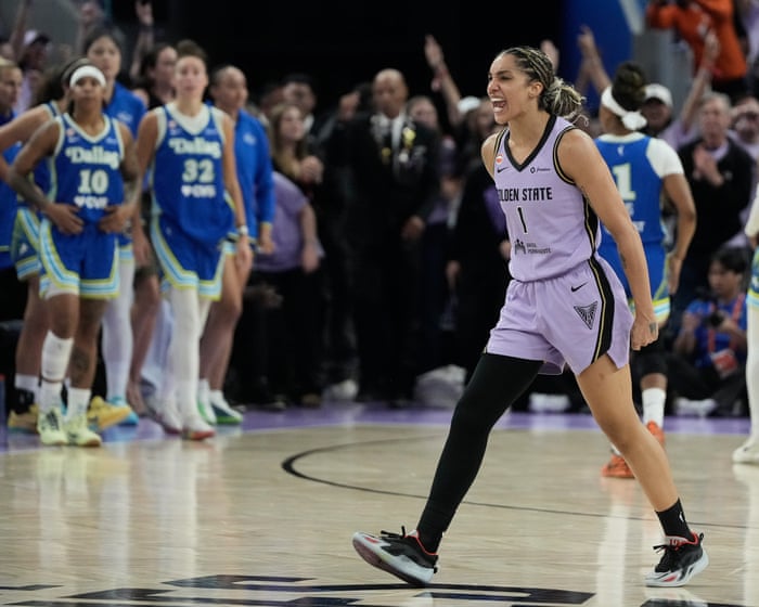 WNBA playoffs: Valkyries rally from 16 down to oust Wings and reach last four