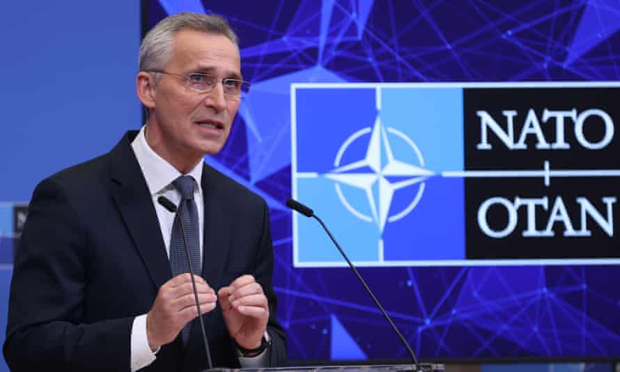 The Nato secretary general, Jens Stoltenberg