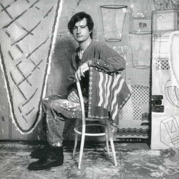 Donald Baechler insisted that his paintings were entirely abstract.