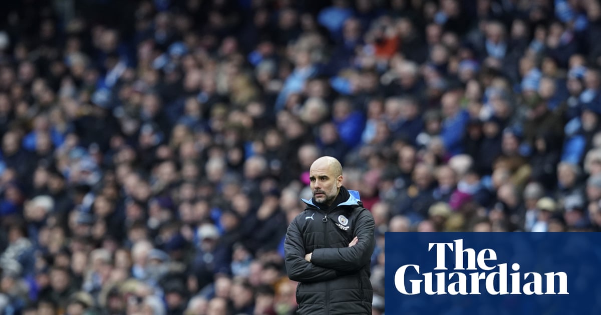 Guardiola admits ‘mistake’ but pleads with Manchester City fans to fill Etihad