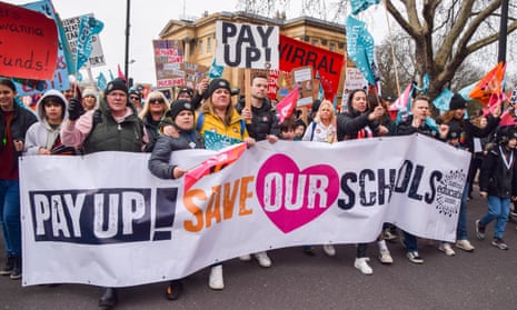 The government hasn't listened': teachers in England criticise pay offer | Schools | The Guardian