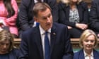 Jeremy Hunt hints at tax rises as he reverses mini-budget in Commons