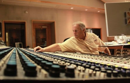 Roger Nichols in the studio, in a photo taken by his daughter Ashlee Nichols Brookens.