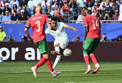 What a hit from Kylian Mbappe!