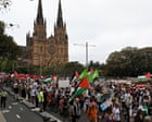 Australia news live: protest group loses legal challenge against sweeping NSW police powers in place for Israeli president’s visit