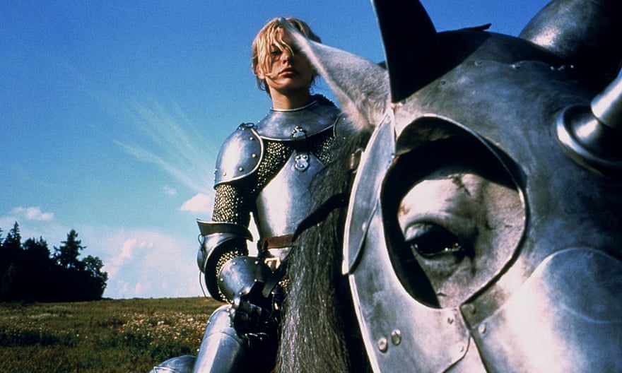 Milla Jovovich in Luc Besson’s 1999 film, The Messenger: The Story of Joan of Arc.