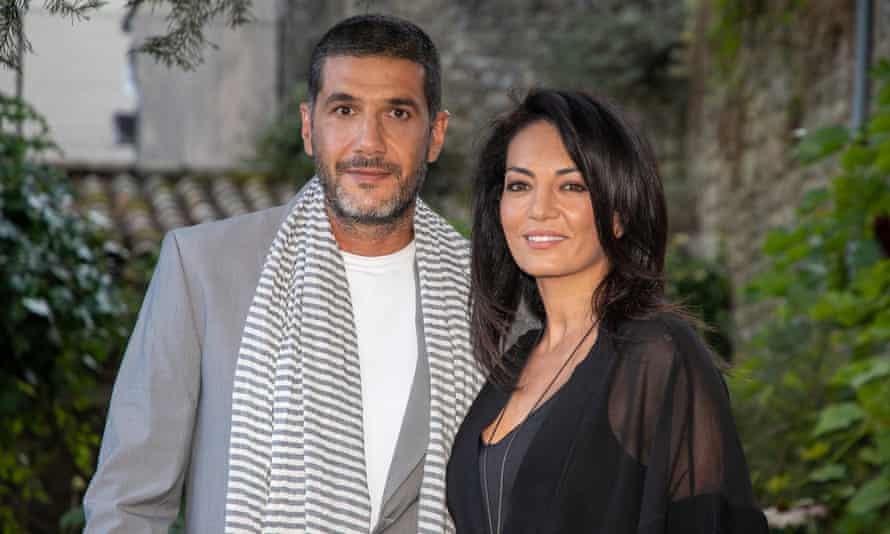 Director Nabil Ayouch and his wife, Maryam Touzani.