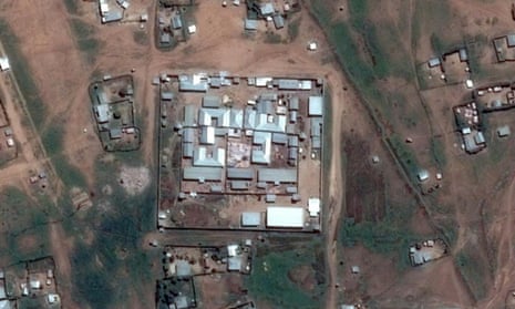 Satellite image of Jail Ogaden, officially known as Jijiga central prison, in Ethiopia’s eastern Somali region
