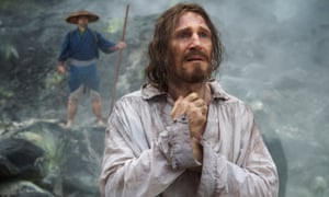 Liam Neeson as the apostate Ferreira in Martin Scorsese’s Silence.
