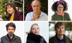 Ali Smith, Colm Tóibín, Bernardine Evaristo, Pankaj Mishra, Hilary Mantel and Ian Rankin