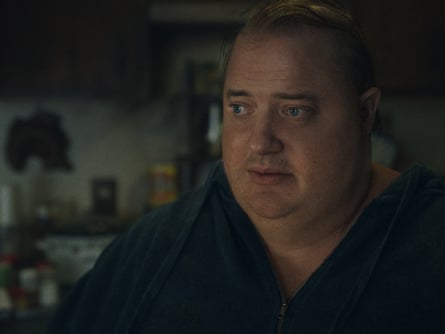 Brendan Fraser in The Whale.