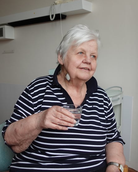 Christiane Elsholz, a patient at Waldfriede hospital.