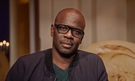 Lilian Thuram, pictured giving a lecture on racism at the Nobel Museum in Stockholm this month.