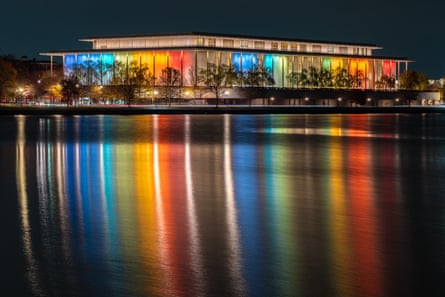 a building on water