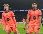 PSG v Barcelona, Manchester City v AEK Athens, and more: Champions League – live