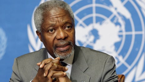 Kofi Annan's three key UN speeches - video