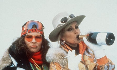Jennifer Saunders and Joanna Lumley in Absolutely Fabulous, a show Adil Ray said would not be made today as it portrayed women ‘in a negative way’.