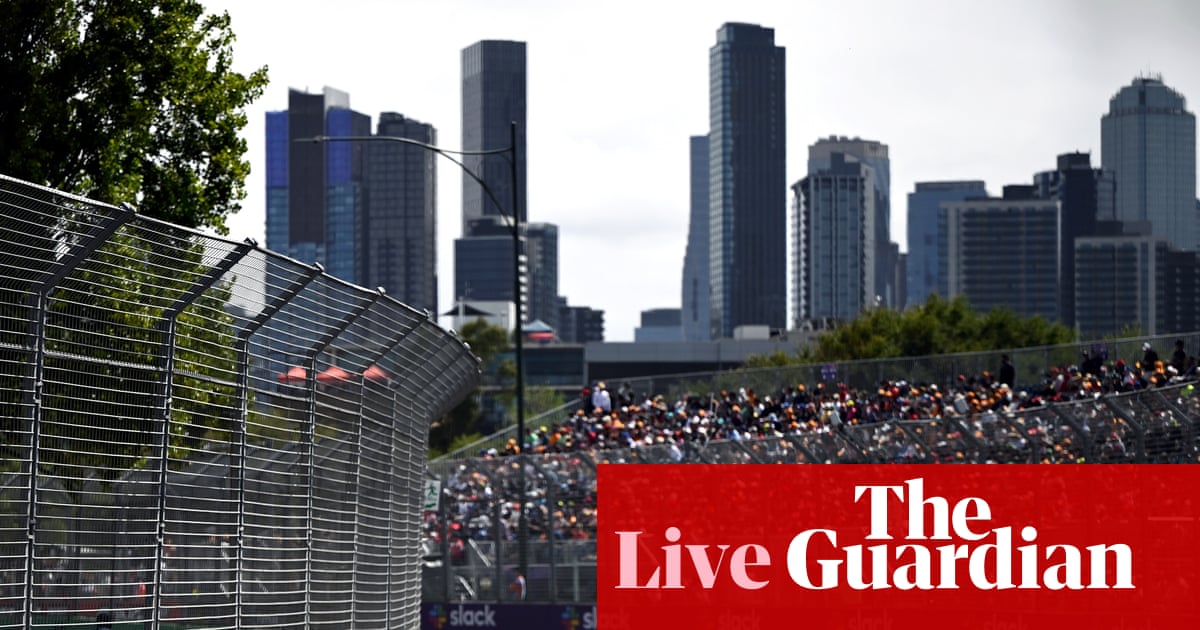 Australian Grand Prix: F1 qualifying – live