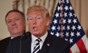 Trump with Mike Pompeo on Wednesday. Cobbâs retirement comes as Trumpâs personal legal team has been negotiating the terms of a possible interview of Trump by prosecutors.
