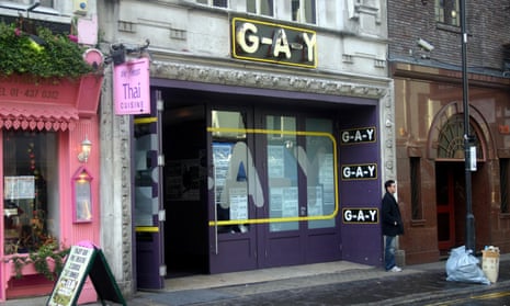 G-A-Y bar in London’s Old Compton Street