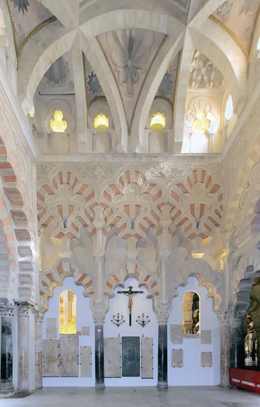 Masterpiece of geometry … the exquisite interior of Córdoba’s mosque-cathedral.