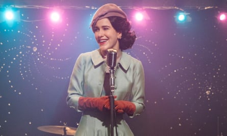 Brosnahan in season two of The Marvelous Mrs Maisel.