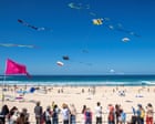 A three-mile picnic table and a kite festival: photos of the weekend