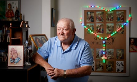 Portrait of Michael Lachmann in his home