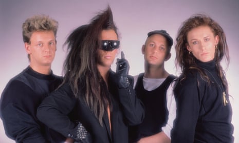‘One of the great queer pop anthems’ ... Dead or Alive, from left Mike Percy, Pete Burns, Tim Lever and Steve Coy.