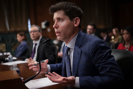 OpenAI CEO Sam Altman at the Senate judiciary committee hearing on 16 May 2023: ‘I think if this technology goes wrong, it can go quite wrong.’