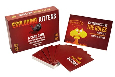 Exploding Kittens game