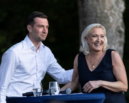 Bardella and Marine Le Pen