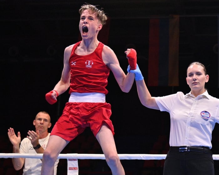 ‘It’s his superpower’: story of autistic boxer who trained in garden shed to become film