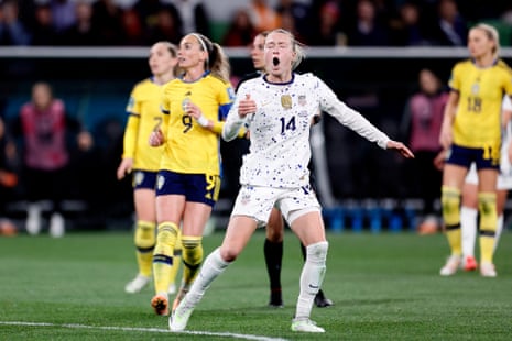 Frustration for Emily Sonnett.