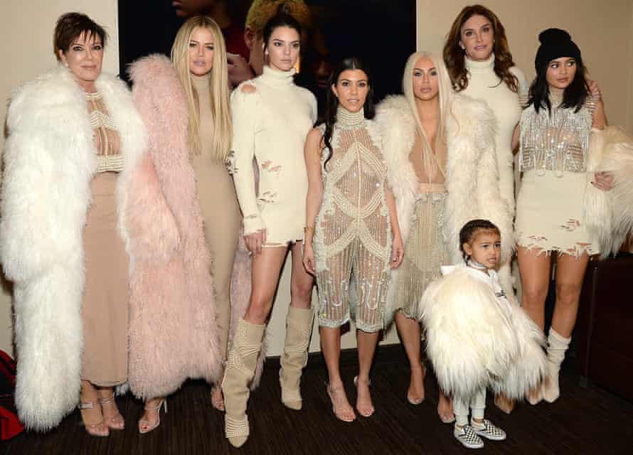 Clan gathering ... Khloe Kardashian, Kris Jenner, Kendall Jenner, Kourtney Kardashian, Kim Kardashian West, North West, Caitlyn Jenner and Kylie Jenner.