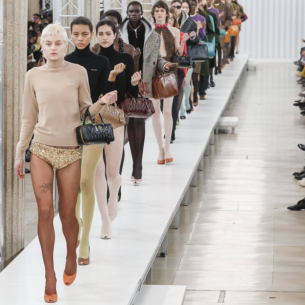 Fancy pants: How underwear as outerwear took over this winter's