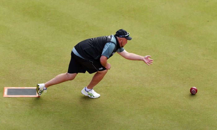 Ali Forsyth of Team New Zealand in action against Team India